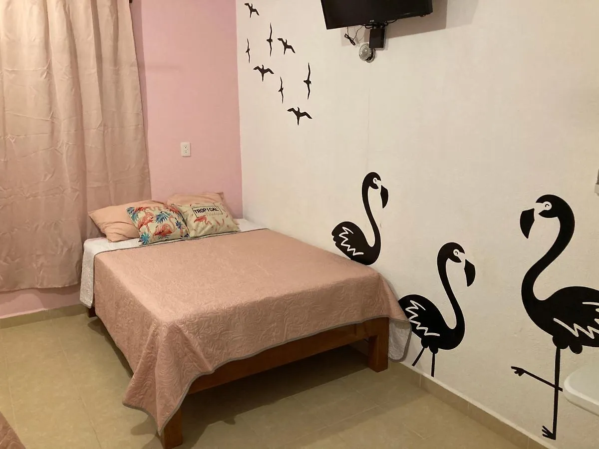 Habitacion Con Terraza Frente Al Parque Isla Holbox