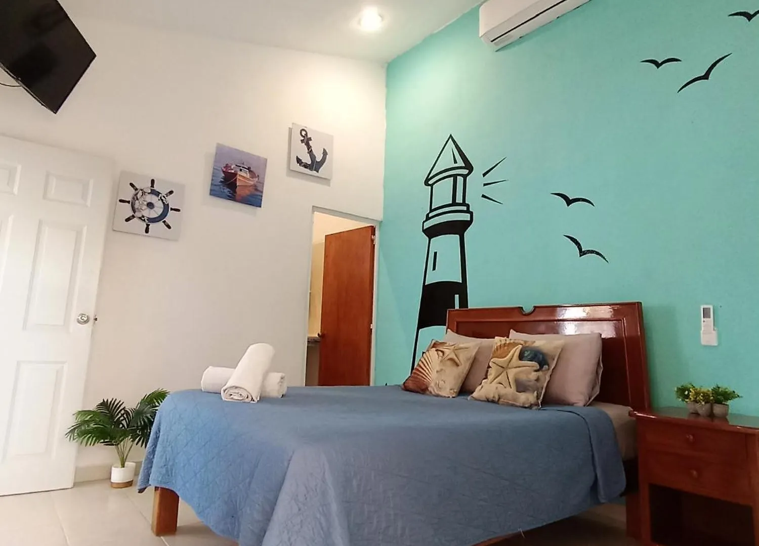 Habitacion Con Terraza Frente Al Parque Isla Holbox Inn