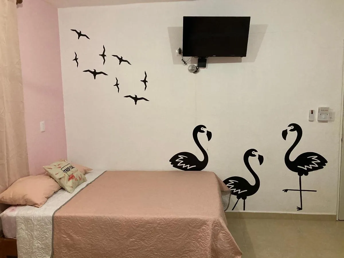 Habitacion Con Terraza Frente Al Parque 홀박스아일랜드 멕시코